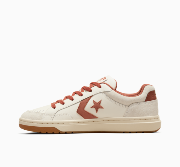 Pro Blaze Classic Leather and Suede Egret Converse - obrazek 2