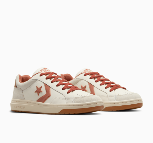 Pro Blaze Classic Leather and Suede Egret Converse - obrazek 3