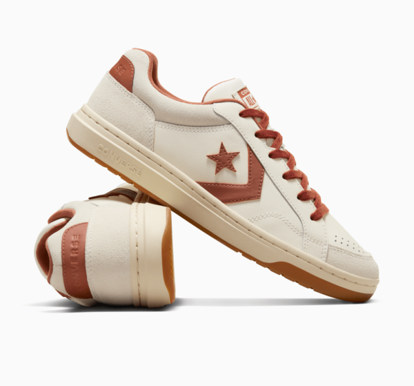 Pro Blaze Classic Leather and Suede Egret Converse - obrazek 5