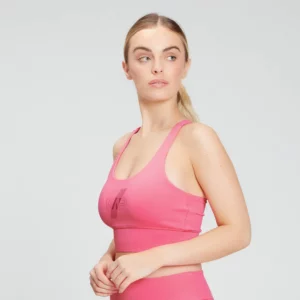 Stanik sportowy z limitowanej edycji Impact – różowy