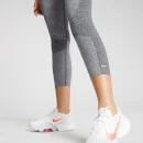 Damskie legginsy z kolekcji MP Curve o długości 3/4 – szare - obrazek 4