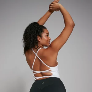 Damski bezrękawnik z kolekcji Tempo MP – biały