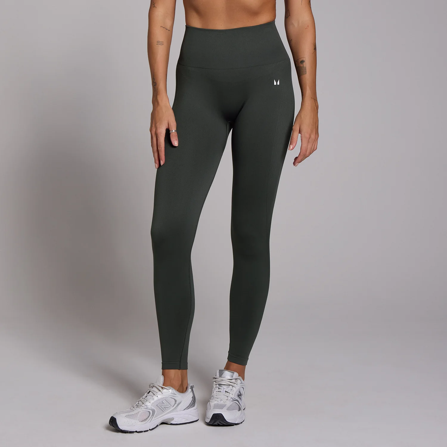 Damskie legginsy bezszwowe o długości 7/8 z kolekcji Shape MP